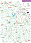 [산&산]<141> 청도 학일산 산행지도