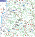 [산&산]  천성산 화엄벌 산행지도