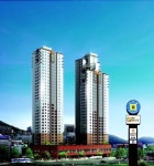 괴정엔스타 분양시장의 매화꽃