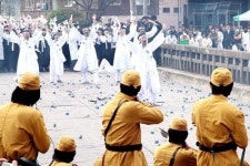 [포토뉴스] 마산 삼진 의거 재연
