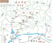 [산&산] <214> 밀양 북암산 산행지도