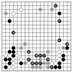 제6회 춘란배 세계바둑선수권 결승3번기 제1국 제3보(34~63)