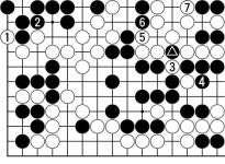 제6회 춘란배 세계바둑선수권 결승3번기 제1국 제8보(145~183)