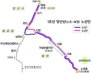 부산지하철 1호선 양산선 청신호