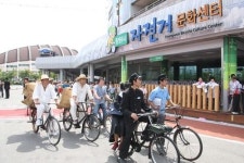 도로 누빈 누비자 자전거 도시 씽씽