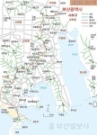 [산&산] <232> 부산 도심 2구간 (감천고개~몰운대) 산행지도