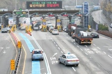 백양터널 하이패스 위험천만