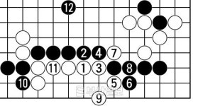 2009 한국바둑리그 챔피언결정전 3차전 4국 제4보(57~71)