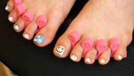 집에서 하는 여름철 예쁜 발 만들기