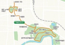 [기행작가 이재호의 고도 경주 속살 걷기] 고목과 물 흐르는 남천 멋드러지게 조화