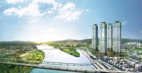 동원개발, 구포에 초고층 대단지 첫선