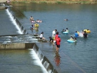 태화강서 물놀이해요  울산 선바위 공원 조성