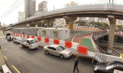 80억 들인 뉴타운교 무용지물