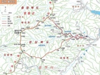 [산&산] <332> 김천 황악산 산행지도