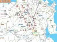[산&산] <334> 통영 미륵산 산행지도