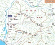 [산&산] <337> 양산 토곡산 산행지도