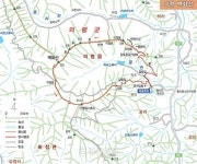 [산&산] <342> 의령 벽화산 산행지도