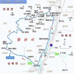 [부산 근교를 달리는 자전거] <32> 양산 상북~하북면