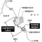 양산 어곡~에덴밸리CC 도로구조 개선