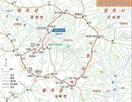[산&산] <360> 청도 학대산·상운산 -운문산자연휴양림 산행지도