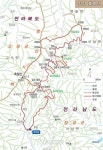[산&산] <362> 장성 축령산 -치유의 숲 자연휴양림 산행지도