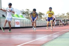 김민호, 남원 국제롤러 500m 대회신 우승