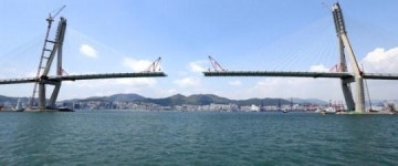 [포토뉴스] 공정률 88% 북항대교의 위용