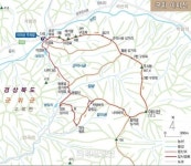 [산&산]  군위 아미산 산행지도