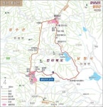 [산&산] <405> 남원 봉화산 산행지도