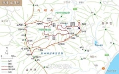 [산&산] <408> 거제 노자산  산행지도