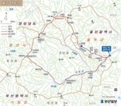 [산&산]  울주 대운산 산행지도
