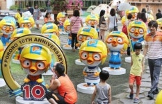 [포토뉴스] 백화점 공원에 뽀로로 다 모였네