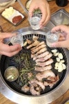 흑돼지 오겹살 씹으니 여기가 바로 제주