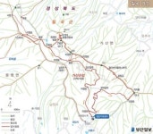 [산&산] <428> 칠곡 가산 산행지도