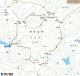 [산&산] <443> 고성 향로봉 산행지도