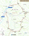 [산&산]  양산 오룡산~시살등 산행지도