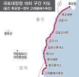 왼쪽은 동해 오른쪽은 낙동정맥, 울진 해파랑길-영덕 블루로드 잇는 절경