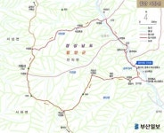 [산&산] <473> 함양 거망산 산행지도