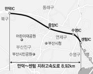 만덕~센텀 지하고속도로 경제성 충분