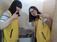공중화장실이 달라졌어요 기특한 청소년 봉사활동