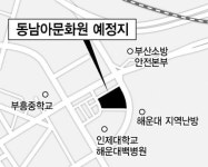 동남아문화원 해운대 좌동에 내년 초 착공