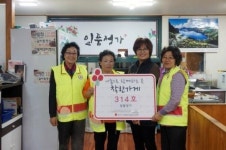 부산공동모금회, 착한가게 일품정가 현판 전달식