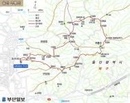 [산&산] <497>울산 무룡산 산행지도