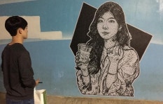 온천천 똥다리에 거리예술이 돌아왔다