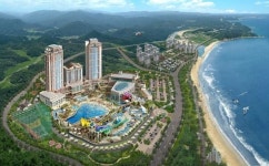 울산 강동관광단지 롯데 옆자리 中도 기웃