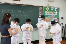 부산대병원, 영도 대교초등학교서 위생 수업