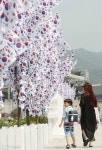 [포토] 서울 도심 태극기 물결 광화문 찾은 시민들