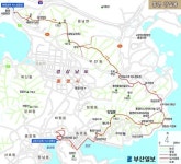 [산&길] <524> 통영 망일봉 트레킹 산행 지도