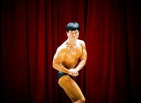 강영길 경남 진주시 성북동장  市보디빌딩연합회장배 중년부 우승