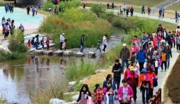 [포토뉴스] 기장 좌광천으로 가족 나들이 나왔어요!